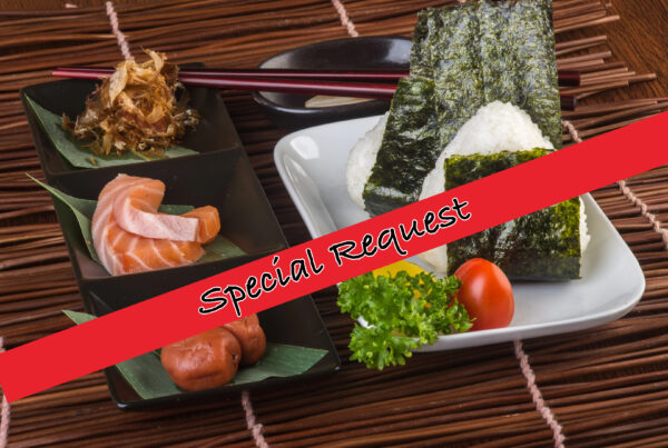 special request fresh sushi for businesses