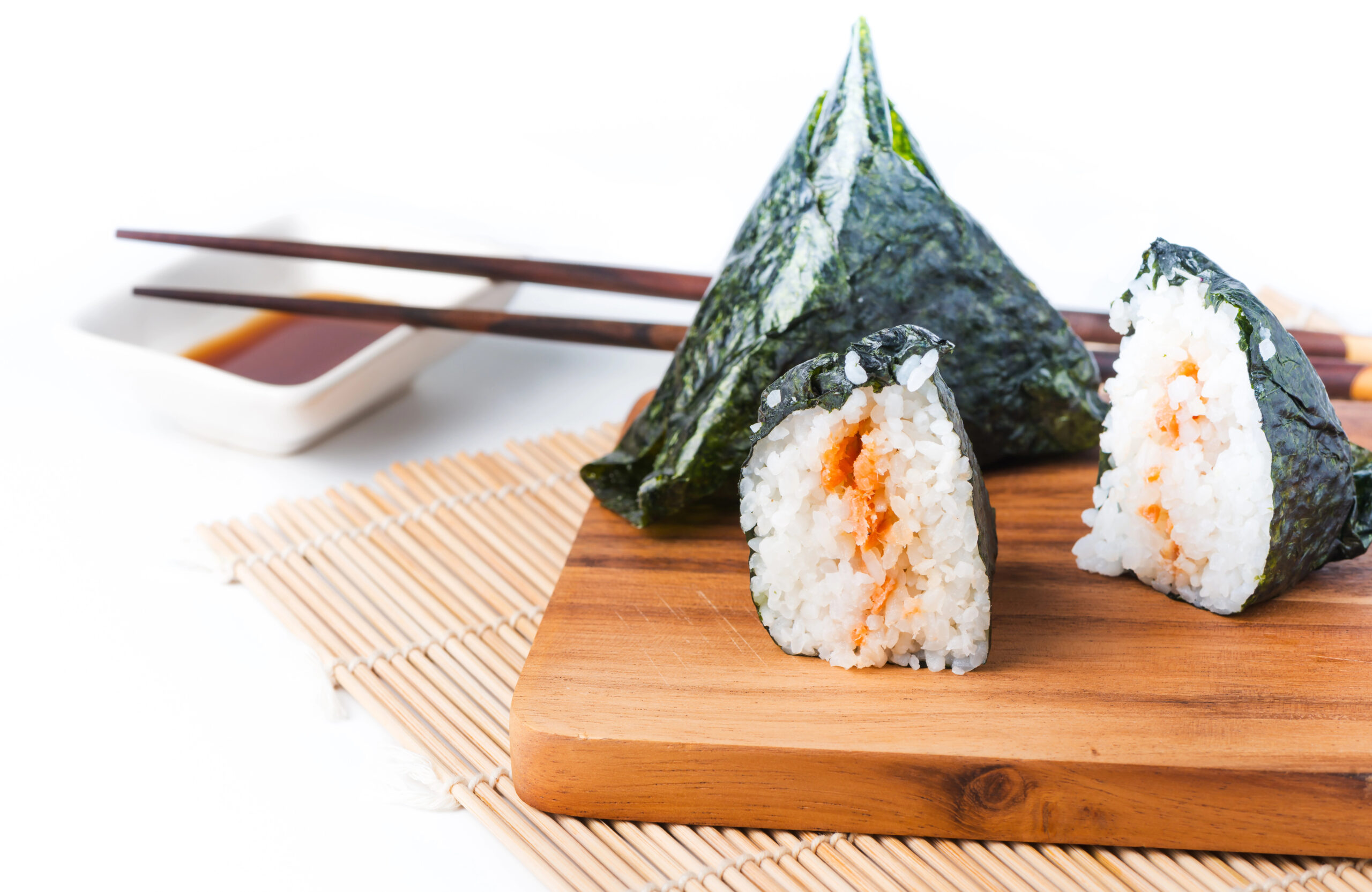 teriyaki salmon onigiri fresh sushi for businesses